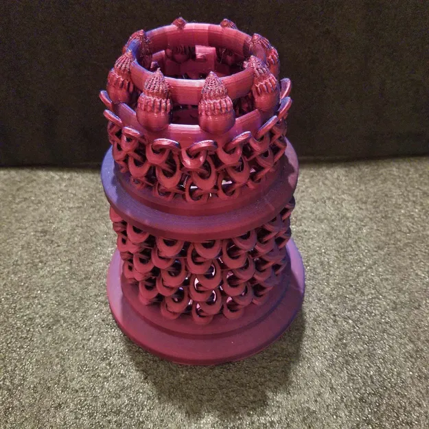 Shakaworld3D Bình Hoa Vảy Rồng Acorn - Image 2