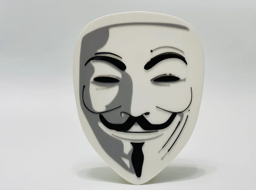 Mặt Nạ Guy Fawkes V for Vendetta - Image 1