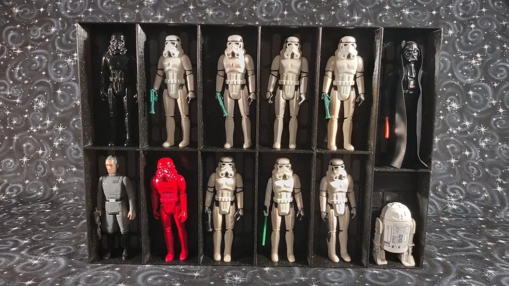 Khay Lưu Trữ hoặc Trưng Bày Action Figure Cỡ 3.75 inch Tỉ Lệ 1:18 - Image 1