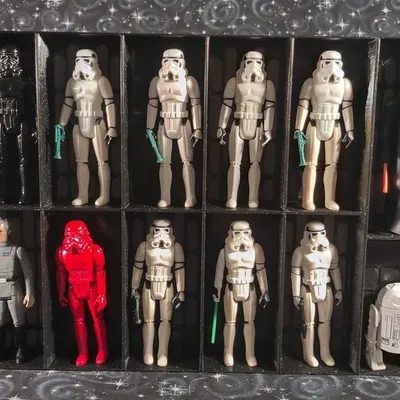 Khay Lưu Trữ hoặc Trưng Bày Action Figure Cỡ 3.75 inch Tỉ Lệ 1:18