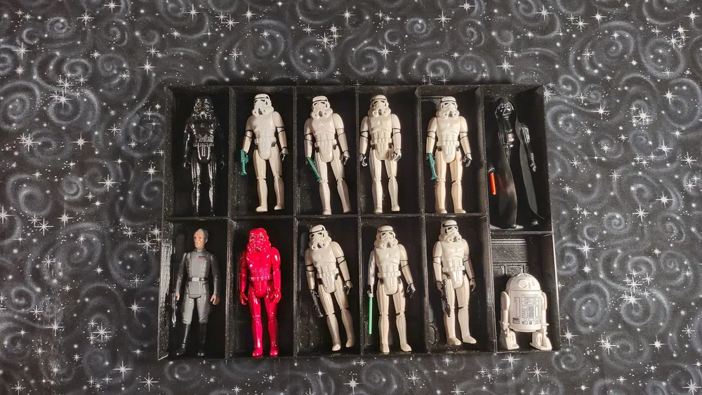 Khay Lưu Trữ hoặc Trưng Bày Action Figure Cỡ 3.75 inch Tỉ Lệ 1:18 - Image 12