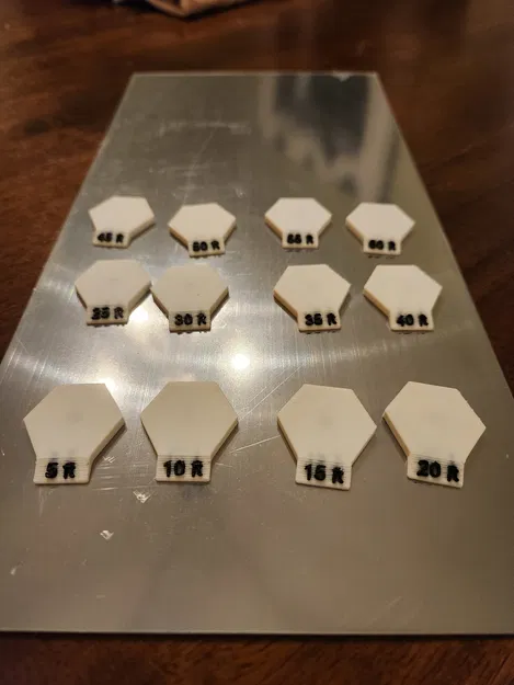 Nhãn chiều cao nam châm cho TTRPG - Image 1