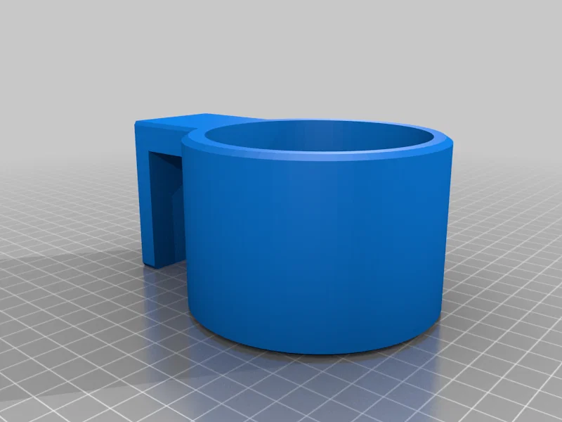Chân đế ly gắn thanh ray giường máy in 3D - Image 1