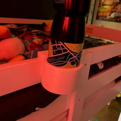 Chân đế ly gắn thanh ray giường máy in 3D