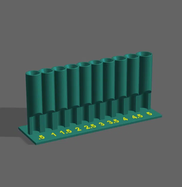 Kệ Đựng Bộ Dụng Cụ Đục Lỗ Da - Image 2