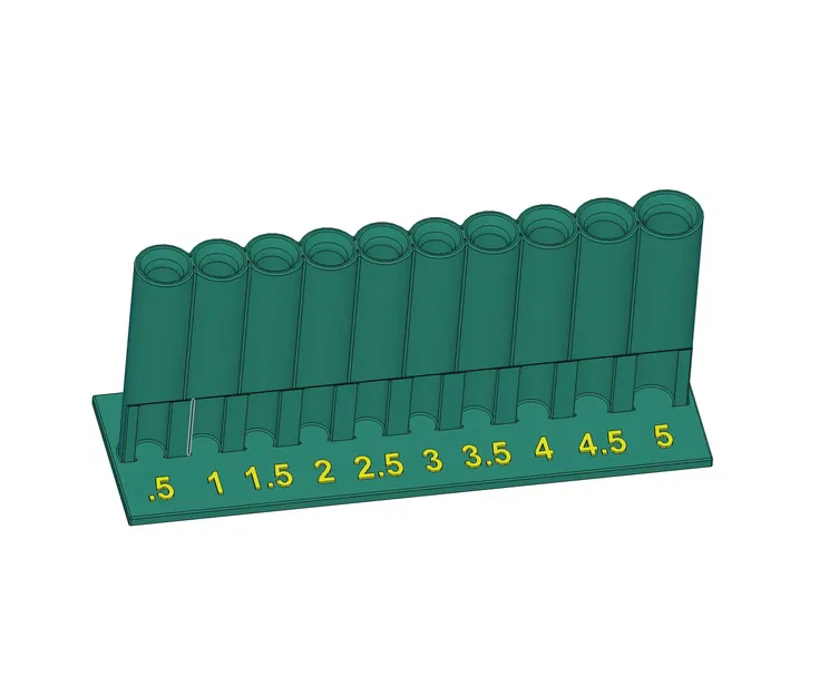 Kệ Đựng Bộ Dụng Cụ Đục Lỗ Da - Image 3