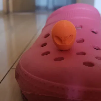 Móc Khóa Đầu Người Ngoài Hành Tinh Cho Giày Crocs