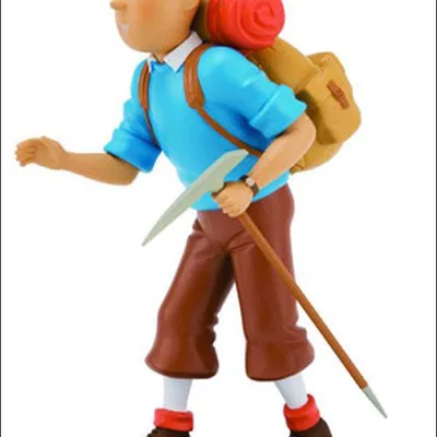 Búa Piolet cho tượng Tintin