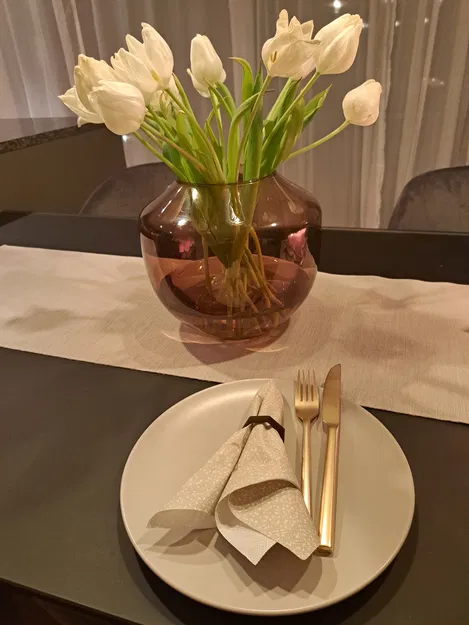 Nhẫn ăn - Hình Bảy Cạnh - Image 2