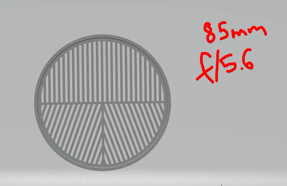 Cập nhật: Tấm che Bahtinov cho Canon EF-S 15-85mm f/3.5-5.6 - Image 1