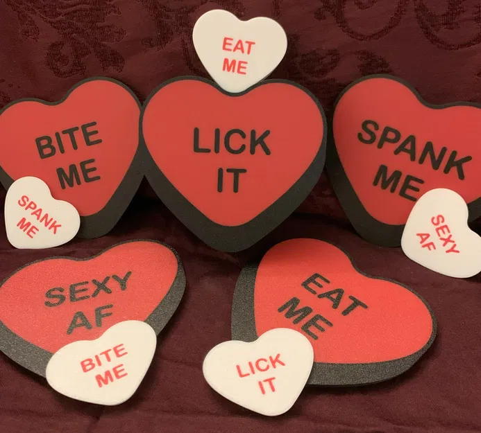 Tim Hộp "Naughty Conversation Hearts" - Image 2