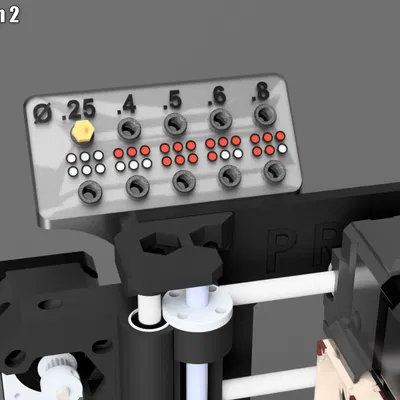 Giá Đỡ Đầu Phun Modular 2024 // Prusa MK3S // E3D V6 Mã Chấm & Kích Thước // Ren!