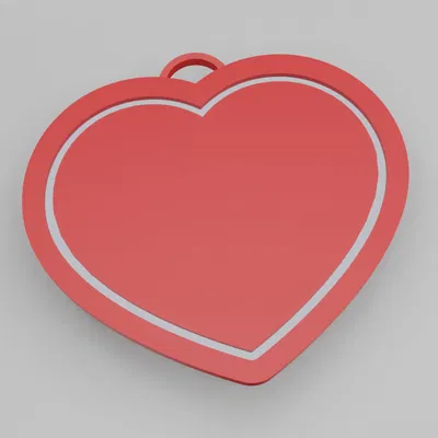 Móc Khóa Trái Tim / Thẻ Chìa Khóa