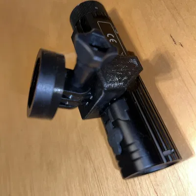 Pat Gắn Đèn Pin Fenix BC26R Cho Đế Garmin