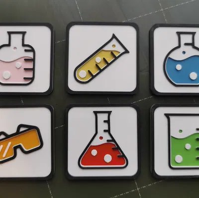 [Cube] Biểu Tượng Hóa Học | [Cube] Symboles Chimie