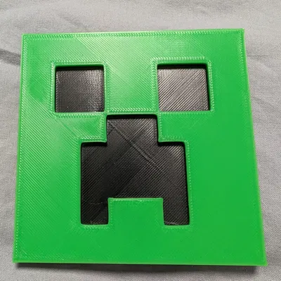 Miếng Lót Ly Minecraft Creeper