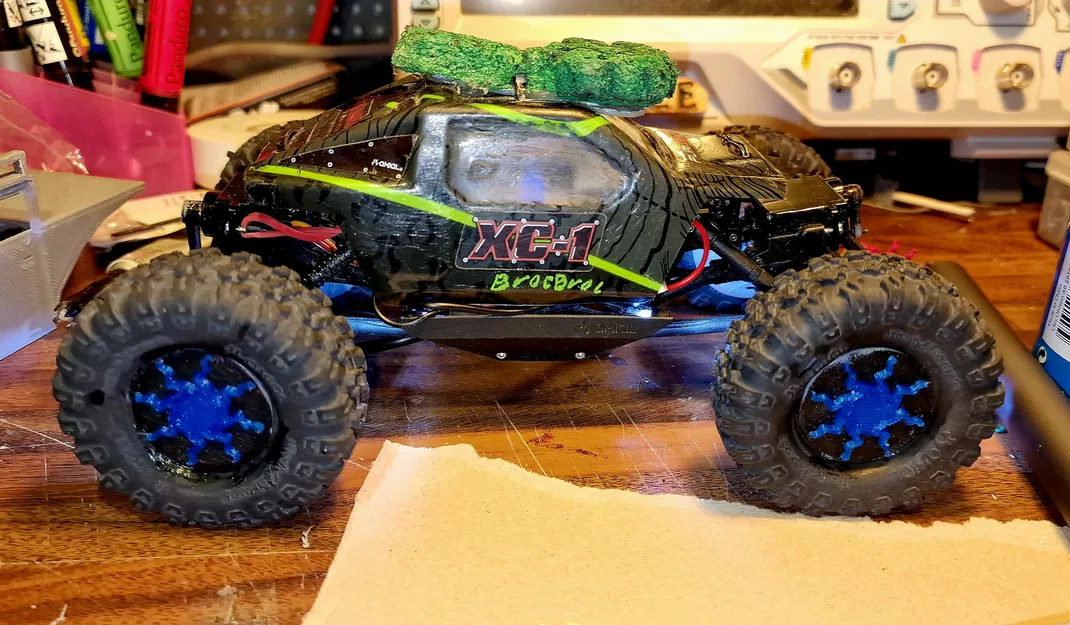 Bánh Xe Có Trọng Lượng cho Axial AX24 (1/24 AX24 XC-1 4WS CRAWLER) - Image 4