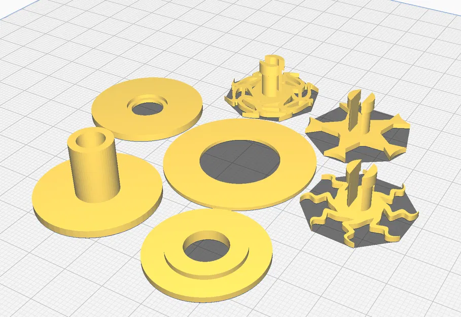 Bánh Xe Có Trọng Lượng cho Axial AX24 (1/24 AX24 XC-1 4WS CRAWLER) - Image 8