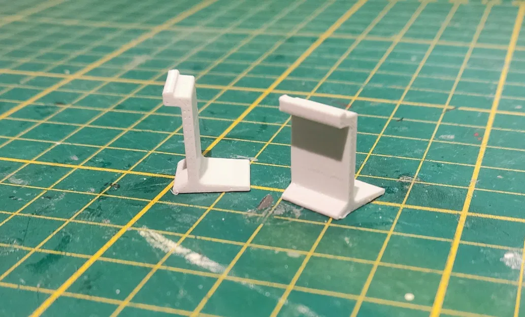 Khúc Nối Mép Sân Ga Bê Tông Tỉ Lệ H0 1:87 - Image 1