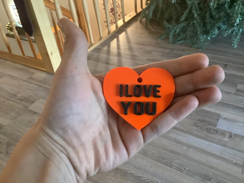 Móc Khóa "I Love You" - Image 1