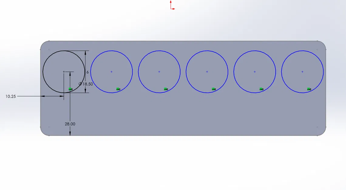 Khay đựng lục giác 5/32 đến 3/8 cho Gridfinity Husky - Image 2