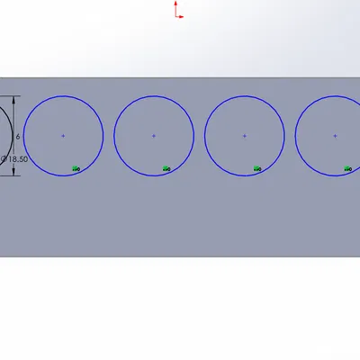Khay đựng lục giác 5/32 đến 3/8 cho Gridfinity Husky