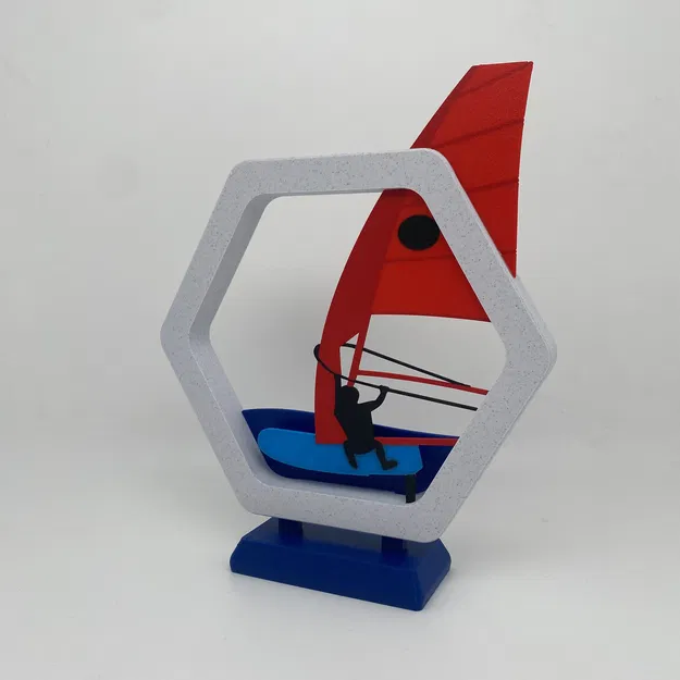 Khung Windfoiler - Trang trí để bàn hoặc treo tường - Image 2