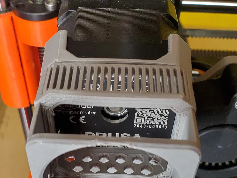 Tản nhiệt máy đùn MK3s - phiên bản quạt 40x40mm + lưới - Image 2