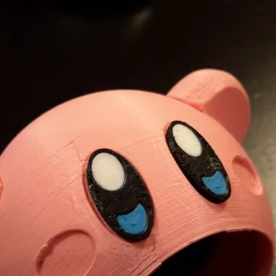 Mắt Kirby chia làm ba phần riêng biệt