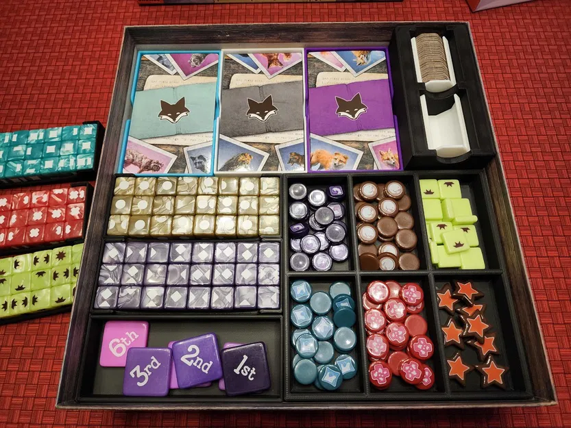 Bộ Insert Board Game The Fox Experiment (Bản Gốc & Mở Rộng 5-6 Người Chơi) - Image 2