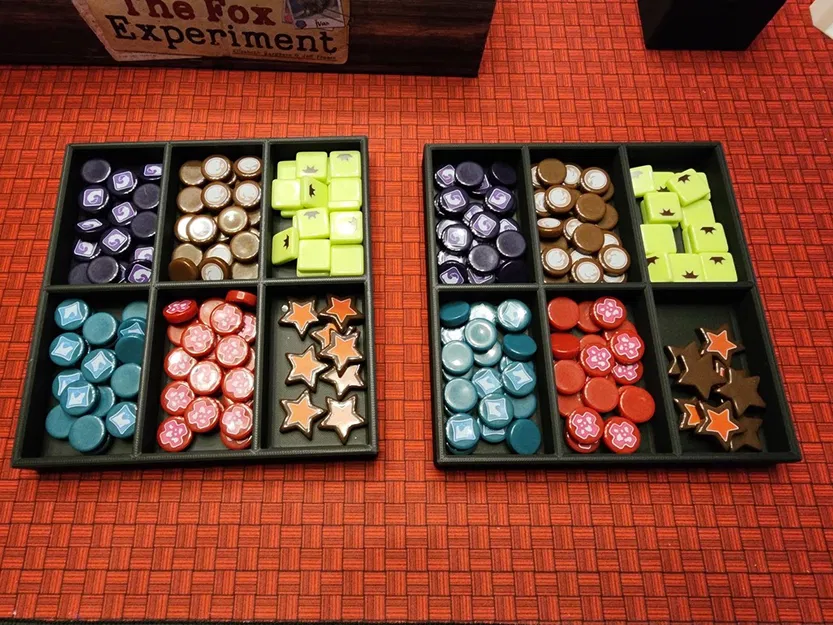 Bộ Insert Board Game The Fox Experiment (Bản Gốc & Mở Rộng 5-6 Người Chơi) - Image 3