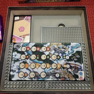 Bộ Insert Board Game The Fox Experiment (Bản Gốc & Mở Rộng 5-6 Người Chơi)