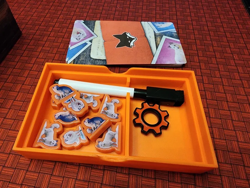 Bộ Insert Board Game The Fox Experiment (Bản Gốc & Mở Rộng 5-6 Người Chơi) - Image 8