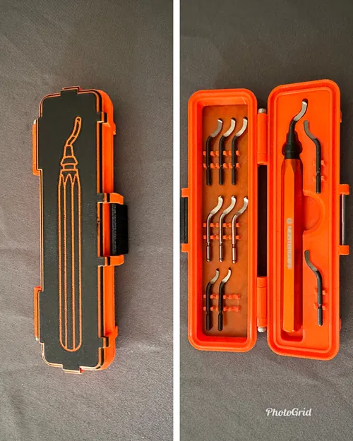 Hộp đựng dụng cụ rạch, bo cạnh (Deburring Tool Case) - Image 1