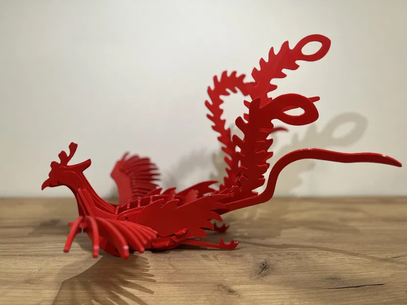 Xếp hình "Phượng Hoàng" 3D - 63 mảnh - Image 2