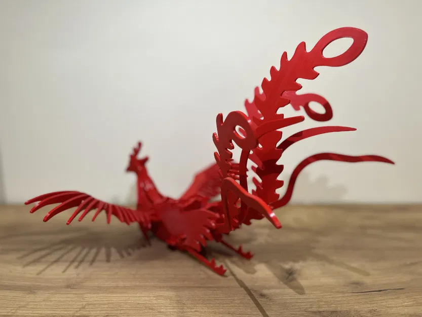 Xếp hình "Phượng Hoàng" 3D - 63 mảnh - Image 3