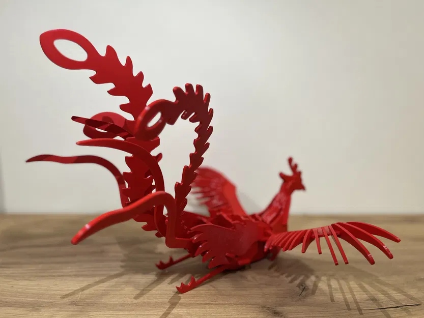 Xếp hình "Phượng Hoàng" 3D - 63 mảnh - Image 4