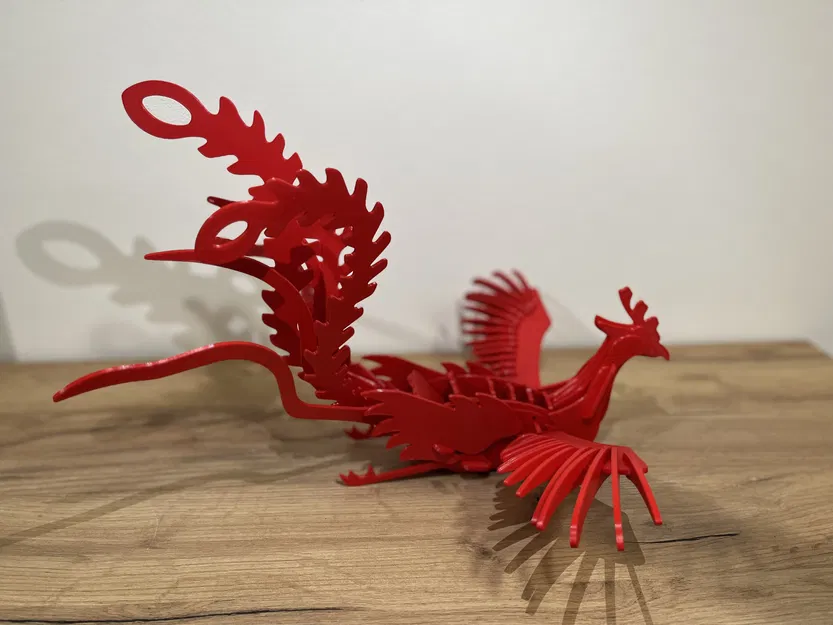 Xếp hình "Phượng Hoàng" 3D - 63 mảnh - Image 5