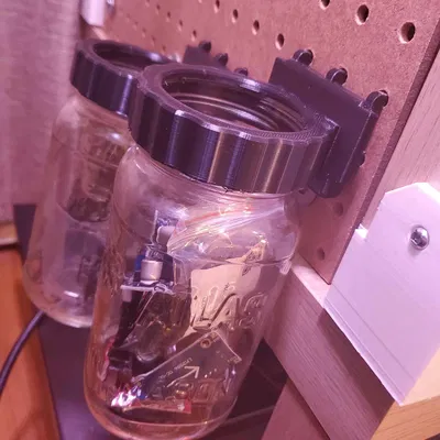 Adapter Hũ Mason Nối Peg Board