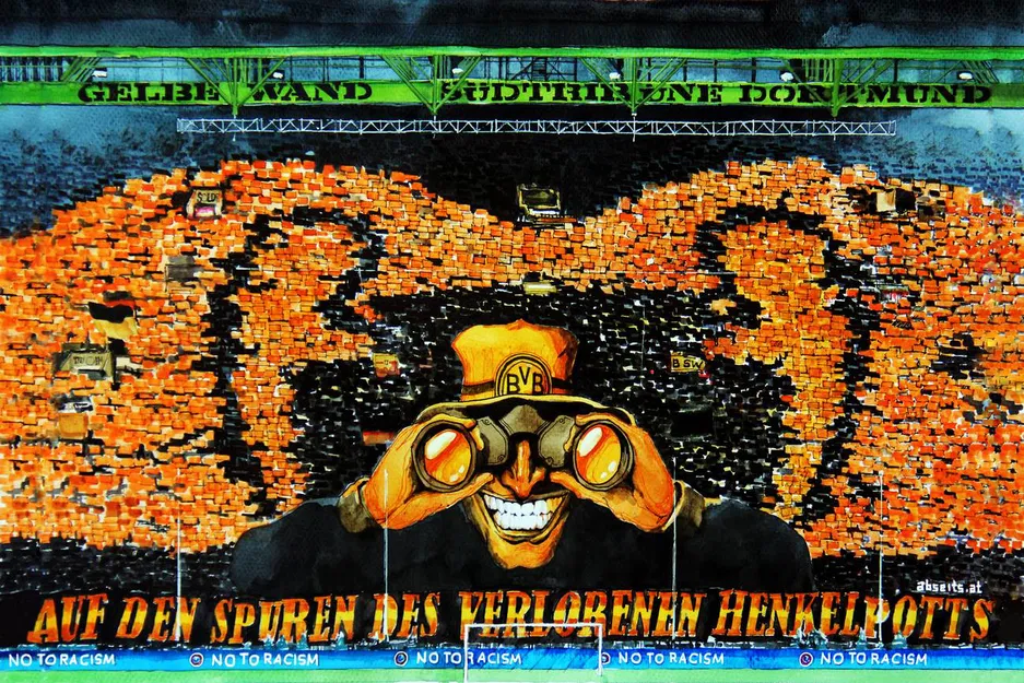 Mô hình "Die Wand" - Biểu tượng vàng của BVB - Image 1