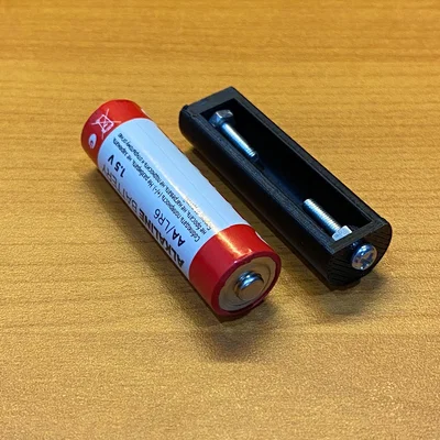 Mô hình pin AA giả