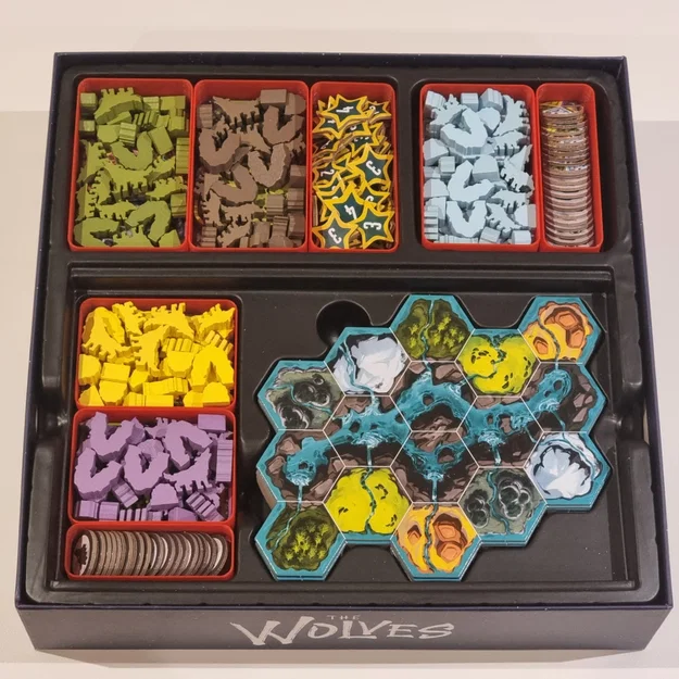 Bộ Tổ Chức/Khay Cắm Cho Game The Wolves - Image 3