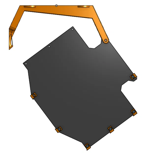 Giá treo Bộ đệm Filament MMU2(s) - Image 5