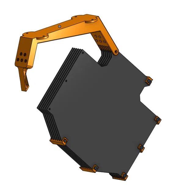 Giá treo Bộ đệm Filament MMU2(s) - Image 8