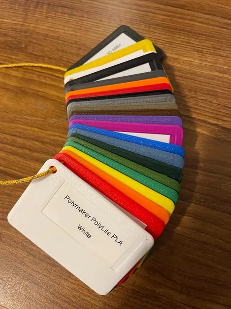 Chip Cuộn Nhựa In 3D Có Chỗ Để Dán Nhãn - Image 1