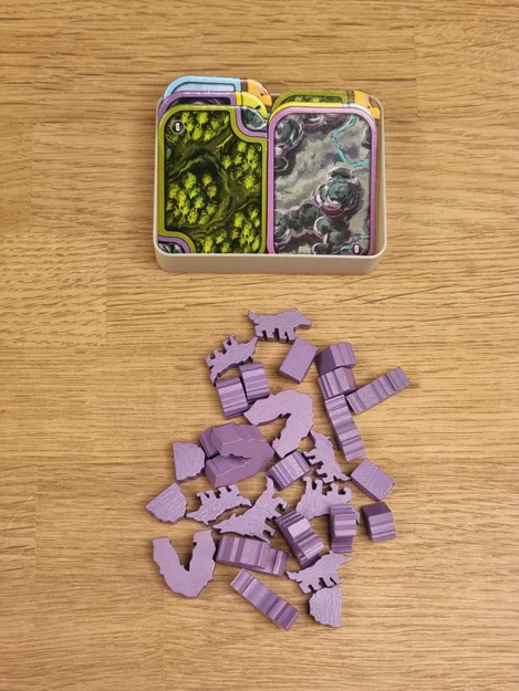 Bộ Tổ Chức/Khay Cắm Cho Game The Wolves - Image 16