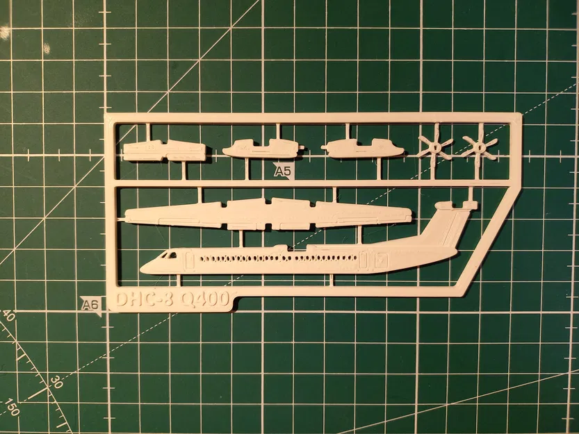 Bộ Kit Máy Bay DHC-8 Q400 - Image 3