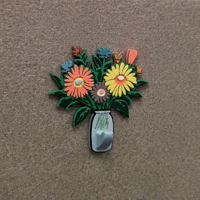 Móc Treo Khăn Hình Bó Hoa