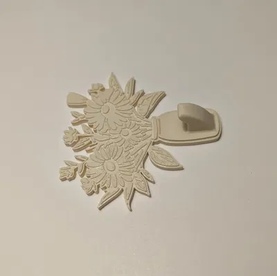 Móc Treo Khăn Hình Bó Hoa