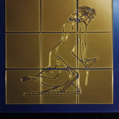 Mô hình 3D: Cặp đôi gợi cảm